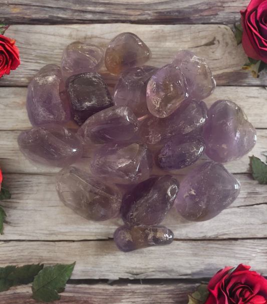 Ametrine Tumblestone
