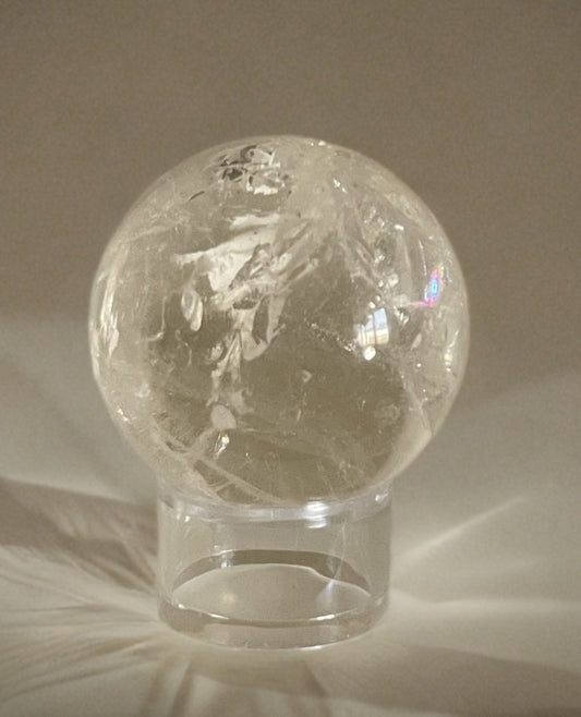 Clear Quartz Sphere (High Grade)