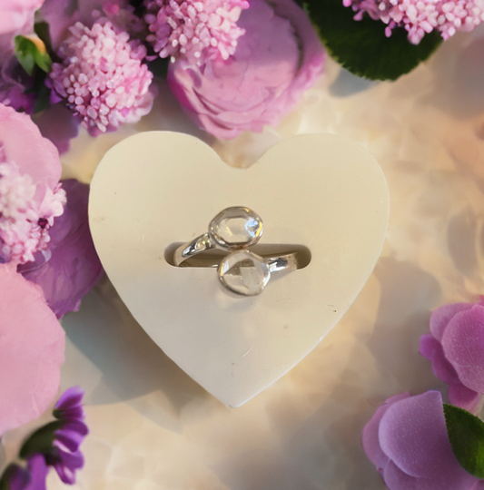 Herkimer Diamond Ring