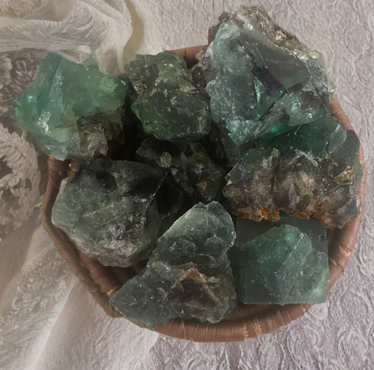 Raw Fluorite