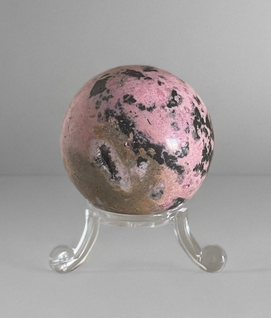 Rhodonite Sphere