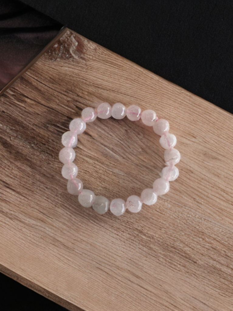 Rose Quartz Bracelet (Large)