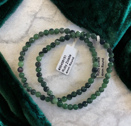 Ruby & Zoisite Bracelet
