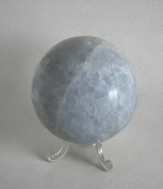 Blue Calcite Sphere