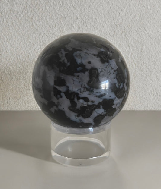 Snowflake Obsidian Sphere